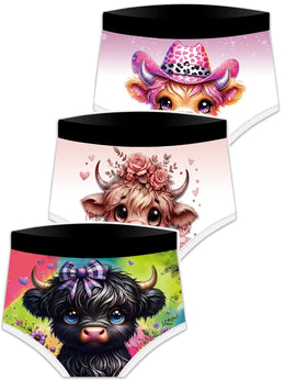 KissICON Cute Comfy Curve Cartoon Panties