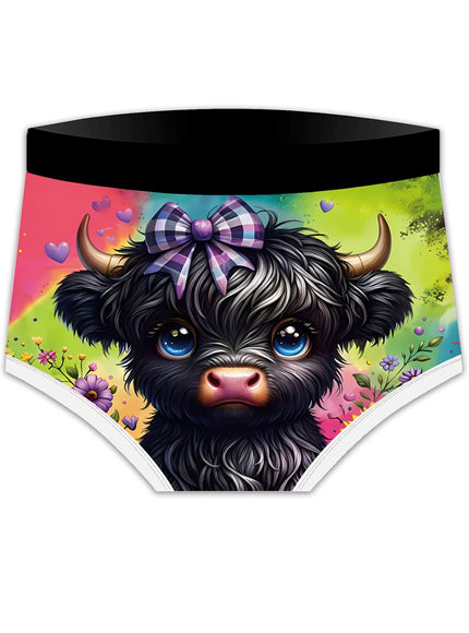 KissICON Cute Comfy Curve Cartoon Panties