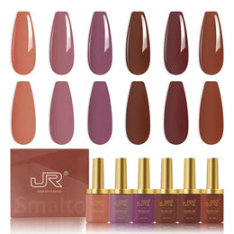 KissICON D group / CHINA KissIcon Nail Gel Polish 6 Colors Set -