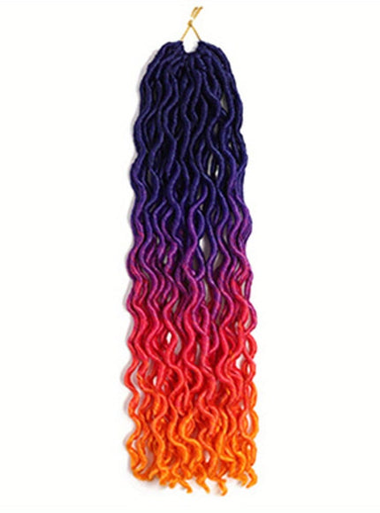 KissICON D1 / 18inch Kissicon Gypsy Goddess Faux Locs Wavy