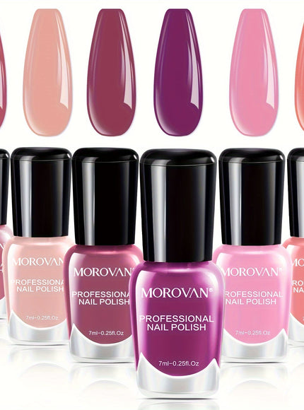 KissIcon Nail Polish Set - Quick Dry Long-Lasting
