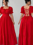 Red / UK 18