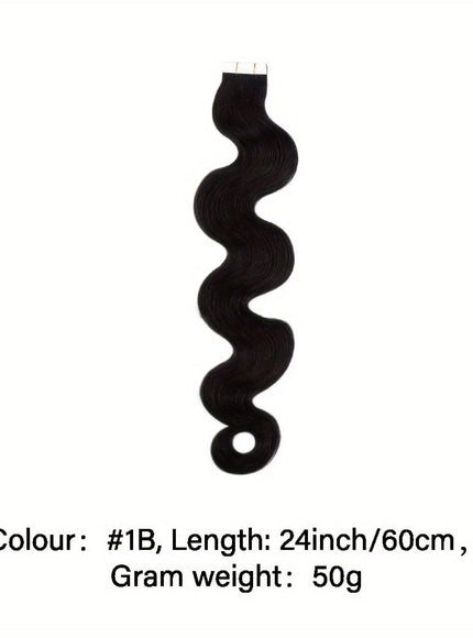 KissIcon Body Wave Tape In Extensions 16 Inch