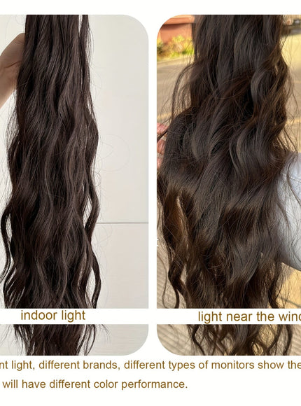 KissIcon Claw Ponytail 24 Inch Clip In -