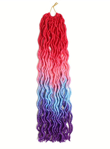 KissICON D5 / 18inch Kissicon Gypsy Goddess Faux Locs Wavy