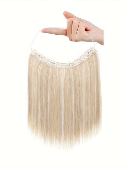 KissIcon 12in Invisible Wire Hair Extensions - Secure