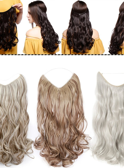 Kissicon Hair Extensions Hidden Wire Secure