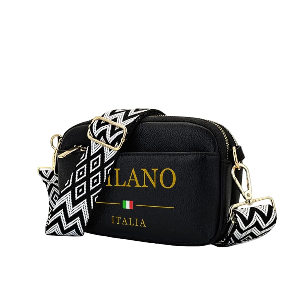 KissICON Da Milano Chic Minimalist Portable Crossbody Bag