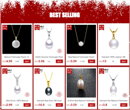 KissICON Dainashi Natural Freshwater Pearl Pendant Necklace Women Simple Fashion 925Sterling Silver High Jewelry Gift for Mother hot sale
