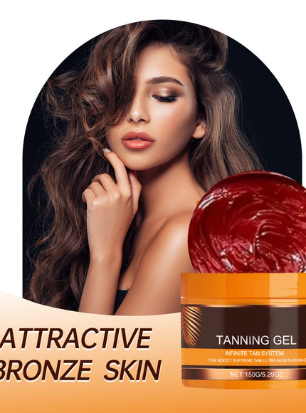KissICON Dark Black Gel Polish / 2 Boxes KissIcon Tanning Gel Duo - Hydrating Tan Carrot