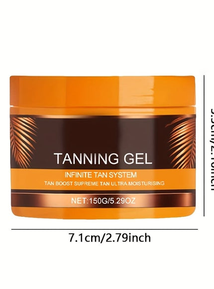KissICON Dark Black Gel Polish / 2 Boxes KissIcon Tanning Gel Duo - Hydrating Tan Carrot