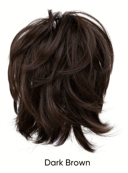KissICON Dark Brown-1 / 8inch KissIcon Claw Clip Bun Hair Extensions - Bendable