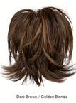 Dark Brown/golden Blonde / 8inch