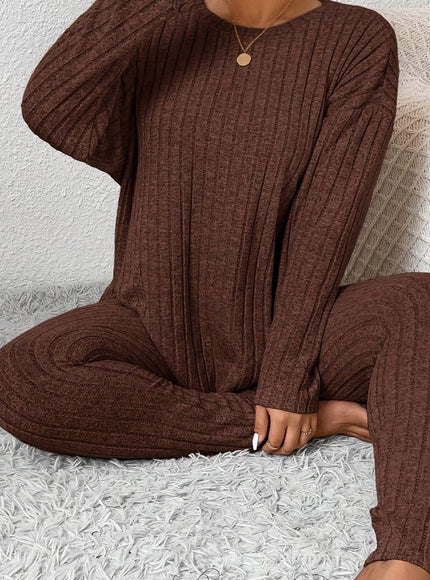 jkthpu-45 Dark Brown / UK 18 Autumn and Winter Large Size Slimming Long Sleeve