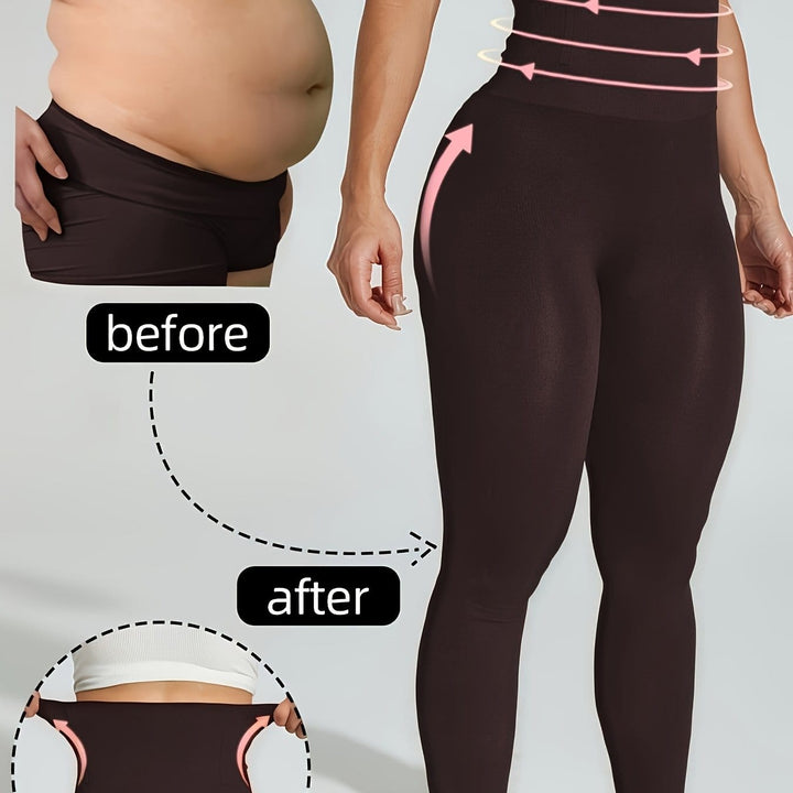 High-Waisted Tummy Control Butt Lift Shapewear Shorts