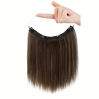 Dark Brown With Highlights