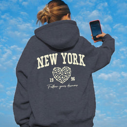 jkthpu-45 Dark Gray / UK 18 Plus Size - Women'S Plus Size Casual Hooded