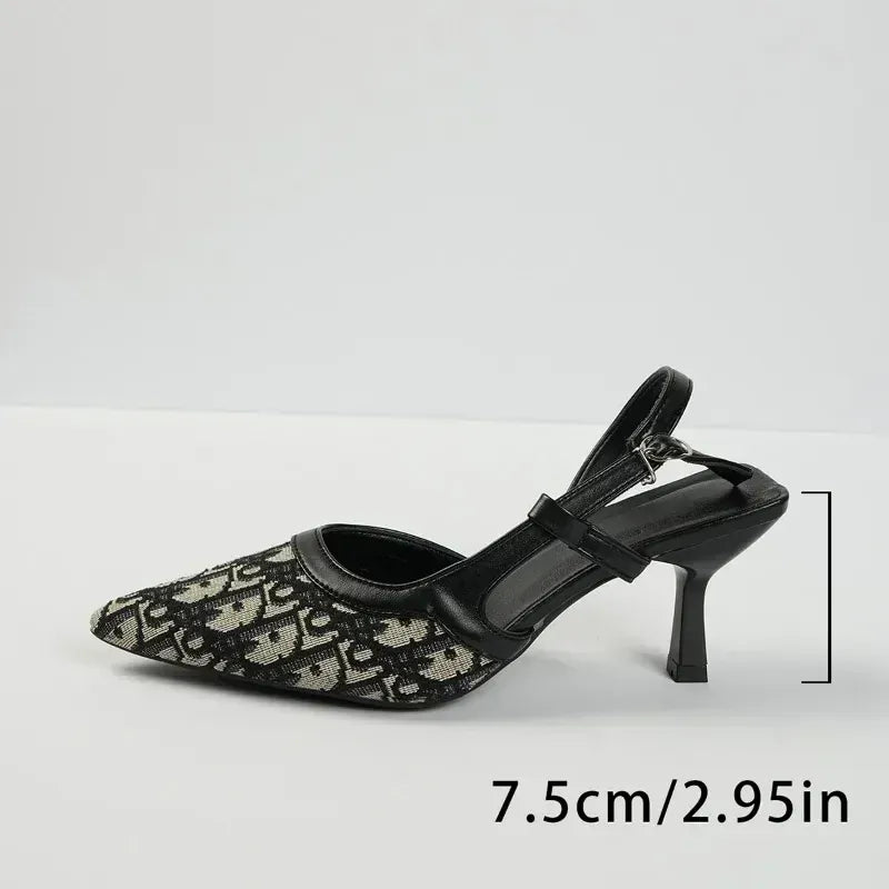Dropshipman Dark Grey / 39 Luxury High-quality Women's Sandals Casual Fashion Brand High Heels Comfortable and Elegant 2025 Summer High Heels Women's Shoes