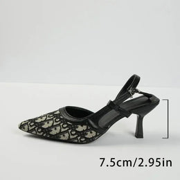 Dropshipman Dark Grey / 39 Luxury High-quality Women's Sandals Casual Fashion Brand High Heels Comfortable and Elegant 2025 Summer High Heels Women's Shoes