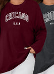 Dark Grey+Burgundy / UK 18