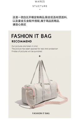 KissICON Dark Grey In-stock Cross-border Japanese Minimalist Travel Tote