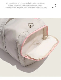 KissICON Dark Grey In-stock Cross-border Japanese Minimalist Travel Tote