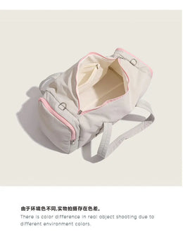 KissICON Dark Grey In-stock Cross-border Japanese Minimalist Travel Tote