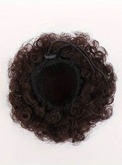 KissICON Dark Red-A / 4inch Kiss Icon Short Afro Clip In