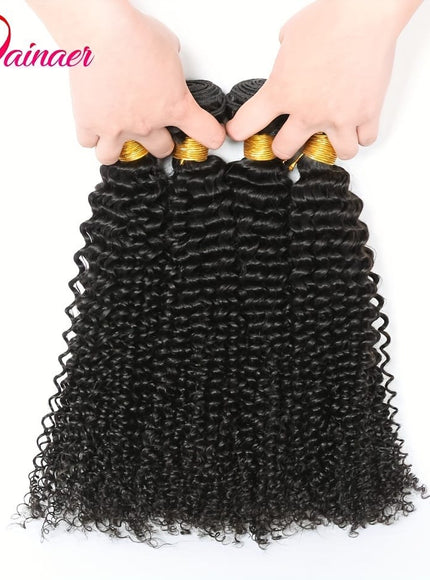 KissIcon Afro Kinky Curly Hair Bundles - Virgin