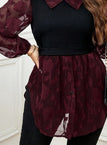 Deep Red / UK 18