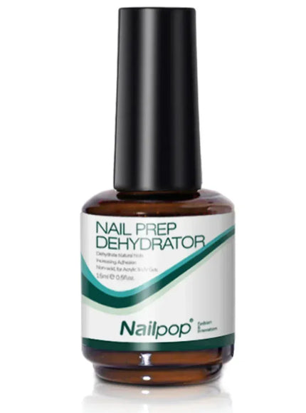 KissICON dehydrator 15ml Nailpop 10ml Rubber Base Gel Top Coat Soak