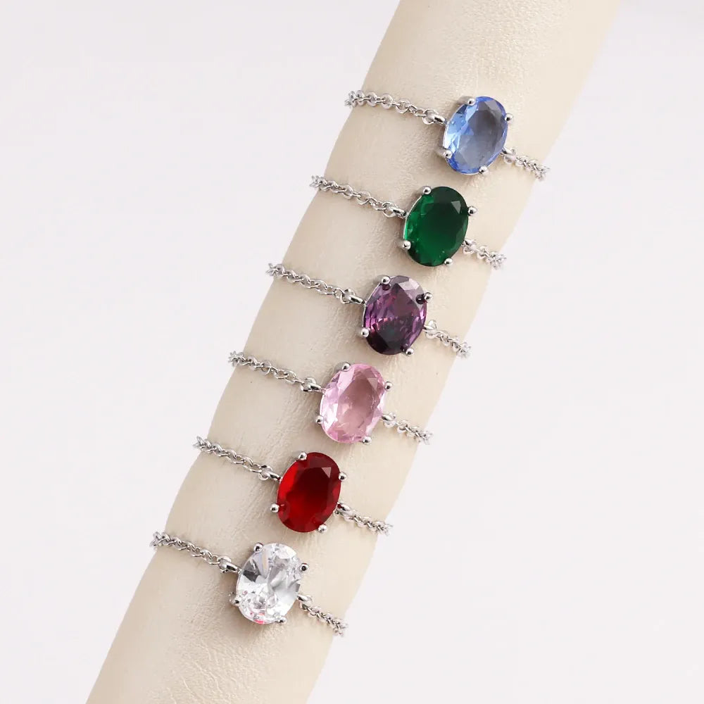 KissICON Delicate Adjustable Bling Oval Ring – CZ Sparkle