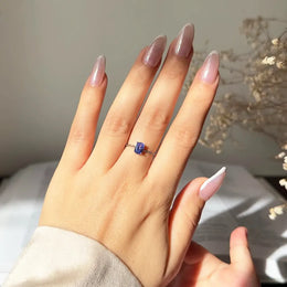 KissICON Delicate Adjustable Bling Oval Ring – CZ Sparkle