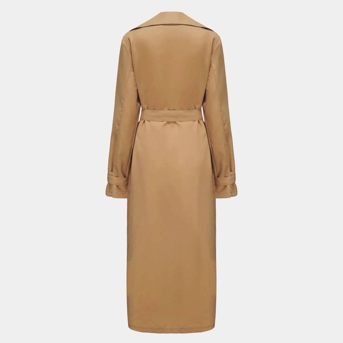 KissICON Designer British Overlong Mens Thin Trench Coat