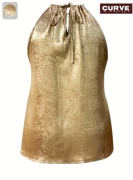 Plus Size, Fashion Elegant Plus Size Women Sleeveless