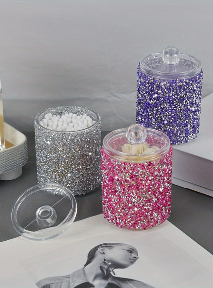 jkthpu-45 Diamond Dustproof Storage Jar  Mat Organizer