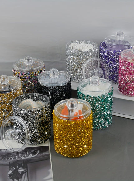 jkthpu-45 Diamond Dustproof Storage Jar  Mat Organizer