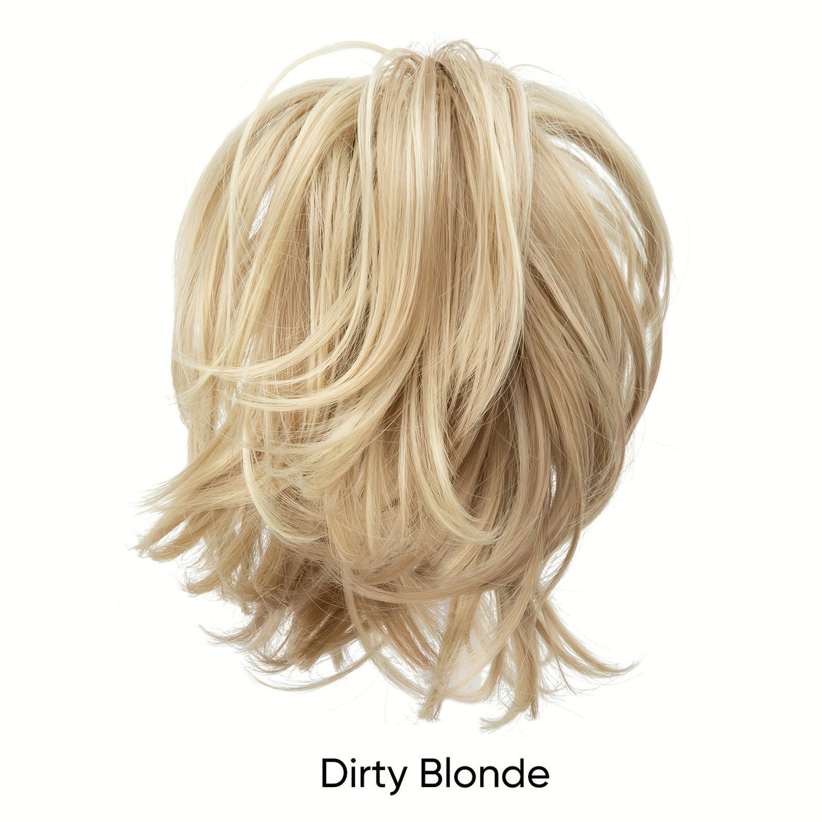 KissICON Dirty Blonde / 8inch KissIcon Claw Clip Bun Hair Extensions - Bendable