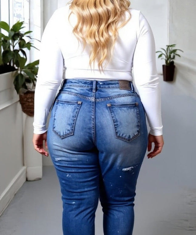 KissICON Distressed Denim Dream