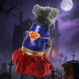 KissICON Dog Halloween Costume Dog Dress Halloween Dog Clothes