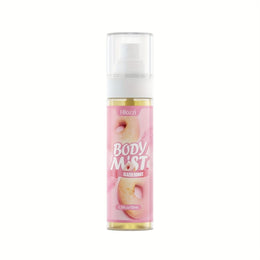 KissICON Donut Body Spray Hydrating Glow Mist Strawberry Amber Mango