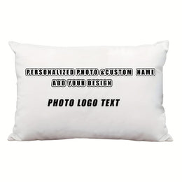 KissICON Double-sided Printing / 14*20in (35*50cm) Custom DoubleSided Photo Pillowcase  Perfect Gift