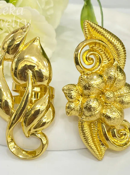 KissICON Dubai Flower Ring – Wedding Gift
