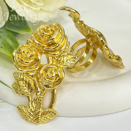 KissICON Dubai Flower Ring – Wedding Gift