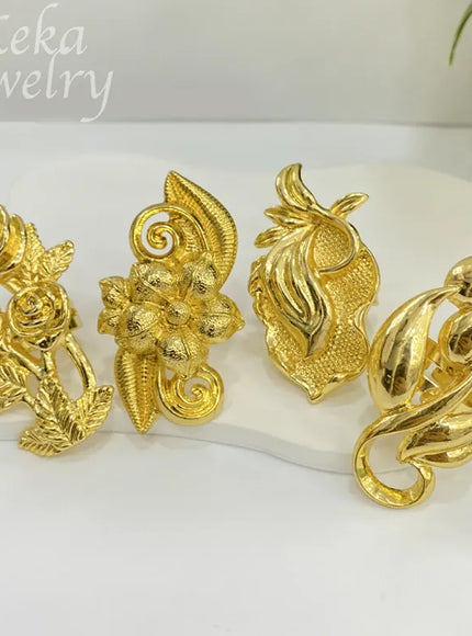 KissICON Dubai Flower Ring – Wedding Gift