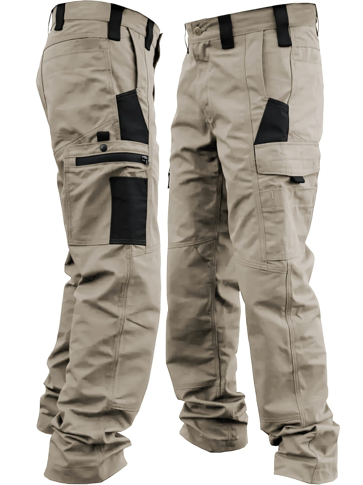 KissICON Durable Mens Tactical Cargo Pants Work  Casual Versatility