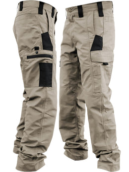 KissICON Durable Mens Tactical Cargo Pants Work  Casual Versatility