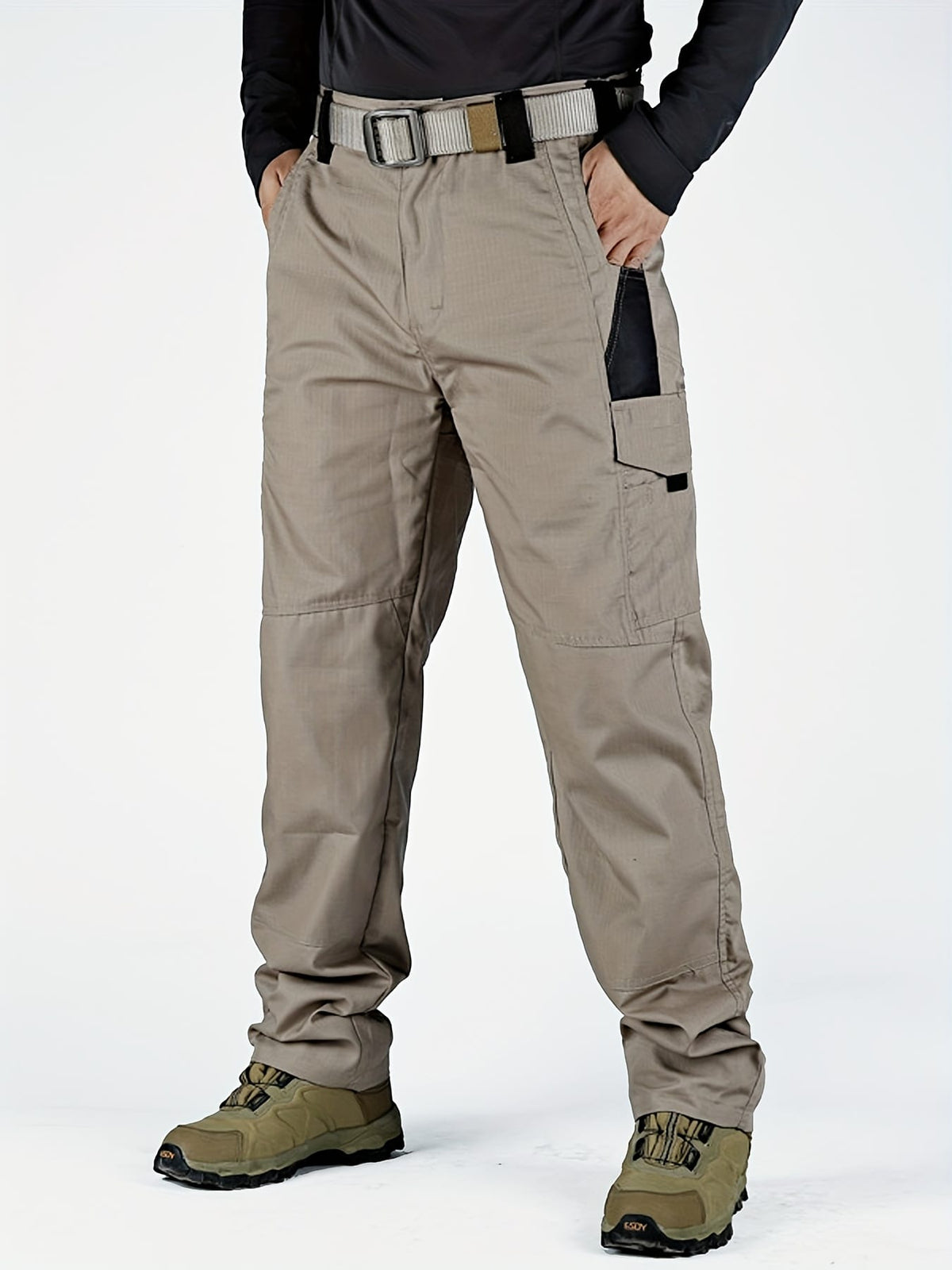KissICON Durable Mens Tactical Cargo Pants Work  Casual Versatility