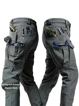 KissICON Durable MultiPocket Mens Outdoor Work  Tactical Trousers