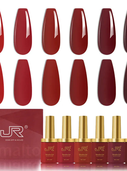 KissICON E group / CHINA KissIcon Nail Gel Polish 6 Colors Set -